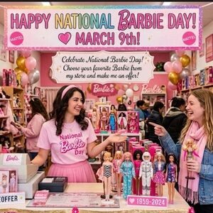 National Barbie Day! OFFERS ARE WELCOME!💕💕💕✨✨